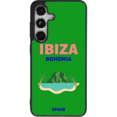 Samsung Galaxy S25 Case Hülle - Silikon schwarz Pop Summer Destination Ibiza