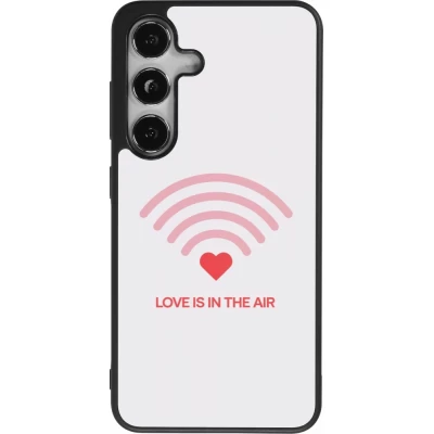 Coque Samsung Galaxy S25 - Silicone rigide noir Saint Valentines Day 26 Love is in the air