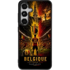 Samsung Galaxy S25 Case Hülle - Silikon schwarz Fussball Belgien splash 2026