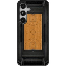 Coque Samsung Galaxy S25 - Silicone rigide noir Sports 2026 Basketball