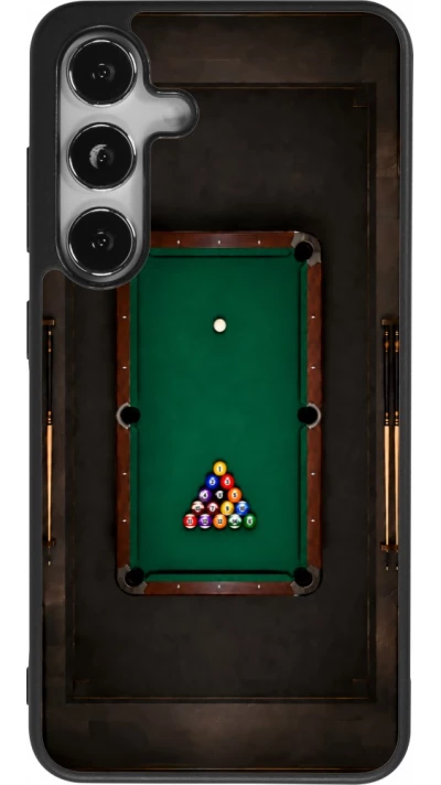 Coque Samsung Galaxy S25 - Silicone rigide noir Sports 2026 Billard