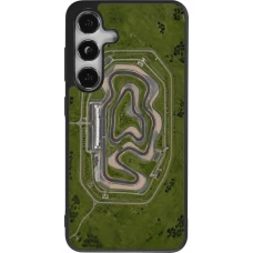 Coque Samsung Galaxy S25 - Silicone rigide noir Sports 2026 Circuit