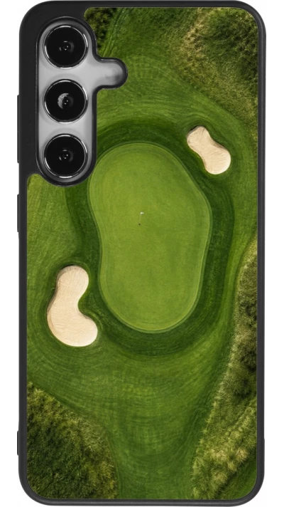 Coque Samsung Galaxy S25 - Silicone rigide noir Sports 2026 Golf