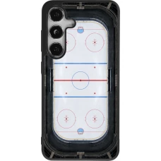 Coque Samsung Galaxy S25 - Silicone rigide noir Sports 2026 Hockey