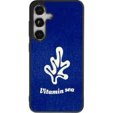 Samsung Galaxy S25 Case Hülle - Silikon schwarz Vitamin sea Summer 2026
