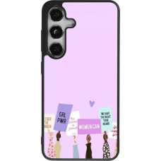 Samsung Galaxy S25 Case Hülle - Silikon schwarz Womens day 2026 9