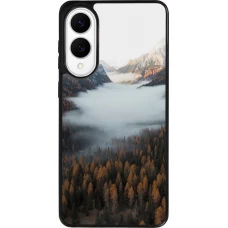 Coque Samsung Galaxy S25 Edge - Silicone rigide noir Autumn 22 forest lanscape