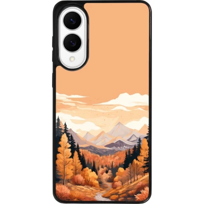 Coque Samsung Galaxy S25 Edge - Silicone rigide noir Autumn 25 Mountains