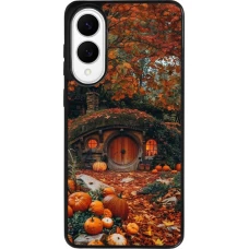 Coque Samsung Galaxy S25 Edge - Silicone rigide noir Autumn 26 Hobbit house
