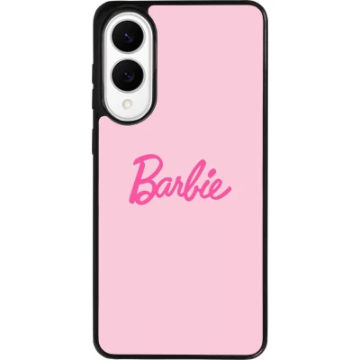 Coque Samsung Galaxy S25 Edge - Silicone rigide noir Barbie Text