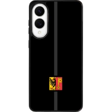 Samsung Galaxy S25 Edge Case Hülle - Silikon schwarz Kanton GE schwarz