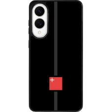 Coque Samsung Galaxy S25 Edge - Silicone rigide noir Canton SZ noir