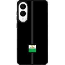 Coque Samsung Galaxy S25 Edge - Silicone rigide noir Canton VD noir