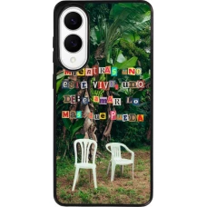 Samsung Galaxy S25 Edge Case Hülle - Silikon schwarz Chairs DTMF