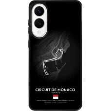 Coque Samsung Galaxy S25 Edge - Silicone rigide noir F1 Track 2025 Monaco