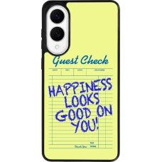 Samsung Galaxy S25 Edge Case Hülle - Silikon schwarz Guest check 2026