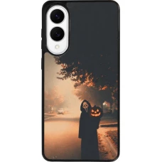 Samsung Galaxy S25 Edge Case Hülle - Silikon schwarz Halloween 2025 Scream