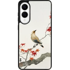 Samsung Galaxy S25 Edge Case Hülle - Silikon schwarz Japanese Bird