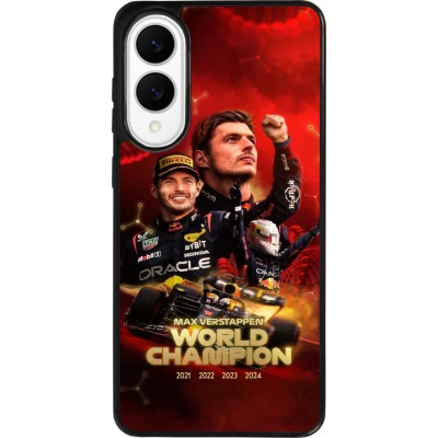 Samsung Galaxy S25 Edge Case Hülle - Silikon schwarz Max Verstappen Champion 2023