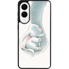 Samsung Galaxy S25 Edge Case Hülle - Silikon schwarz Mom 1903