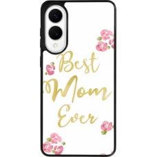 Coque Samsung Galaxy S25 Edge - Silicone rigide noir Mom 2024 best Mom ever