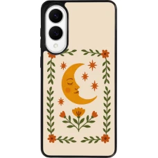 Coque Samsung Galaxy S25 Edge - Silicone rigide noir Half moon stamp 2026