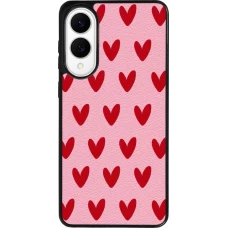 Coque Samsung Galaxy S25 Edge - Silicone rigide noir Saint Valentines Day 26 Pattern heart