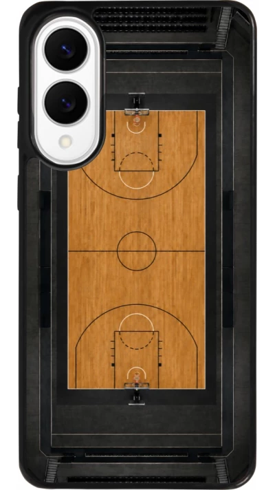 Coque Samsung Galaxy S25 Edge - Silicone rigide noir Sports 2026 Basketball
