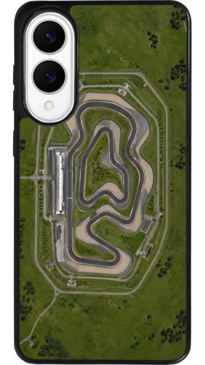 Coque Samsung Galaxy S25 Edge - Silicone rigide noir Sports 2026 Circuit