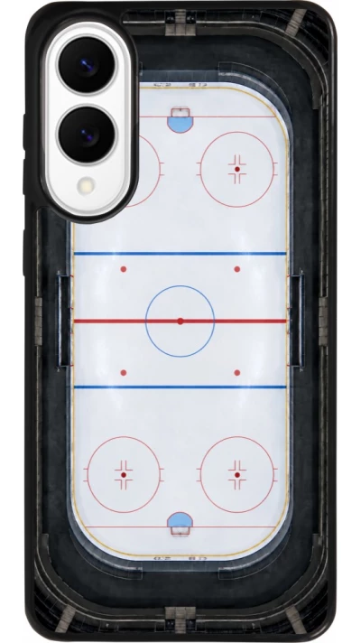 Coque Samsung Galaxy S25 Edge - Silicone rigide noir Sports 2026 Hockey