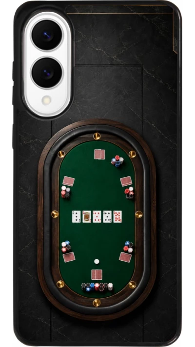 Coque Samsung Galaxy S25 Edge - Silicone rigide noir Sports 2026 Poker