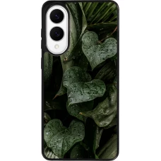 Coque Samsung Galaxy S25 Edge - Silicone rigide noir Spring 23 fresh plants