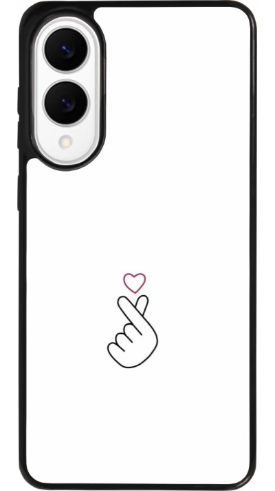 Coque Samsung Galaxy S25 Edge - Silicone rigide noir Valentine 2024 heat by Millennials