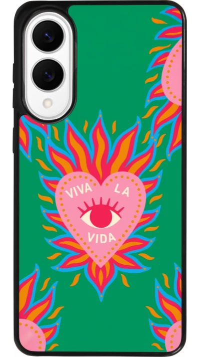 Coque Samsung Galaxy S25 Edge - Silicone rigide noir Viva la vida 2026