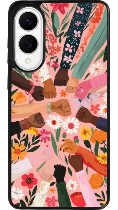 Coque Samsung Galaxy S25 Edge - Silicone rigide noir Womens day 2026 8