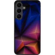 Coque Samsung Galaxy S25 FE - Silicone rigide noir Abstract Triangles 