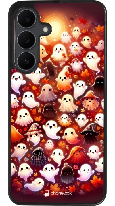 Samsung Galaxy S25 FE Case Hülle - Silikon schwarz Gespenster Herbst niedlich