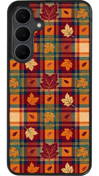 Coque Samsung Galaxy S25 FE - Silicone rigide noir Autumn 26 Autumn pattern