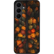 Samsung Galaxy S25 FE Case Hülle - Silikon schwarz Autumn 26 Road in autumn