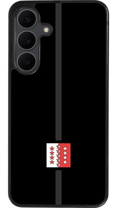 Samsung Galaxy S25 FE Case Hülle - Silikon schwarz Kanton VS schwarz