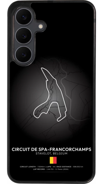Samsung Galaxy S25 FE Case Hülle - Silikon schwarz F1 Track 2025 Belgium
