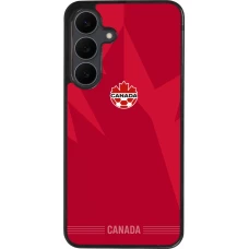Samsung Galaxy S25 FE Case Hülle - Silikon schwarz Kanada 2026 personalisierbares Fussballtrikot