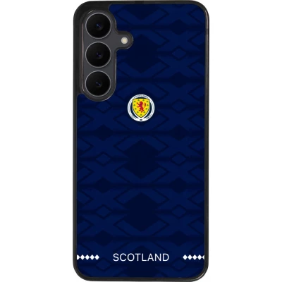 Samsung Galaxy S25 FE Case Hülle - Silikon schwarz Schottland 2026 personalisierbares Fussballtrikot