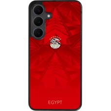 Samsung Galaxy S25 FE Case Hülle - Silikon schwarz Ägypten 2026 personalisierbares Fussballtrikot