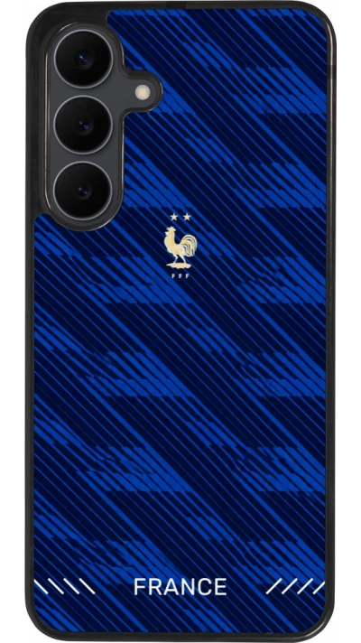 Samsung Galaxy S25 FE Case Hülle - Silikon schwarz Frankreich 2026 personalisierbares Fussballtrikot