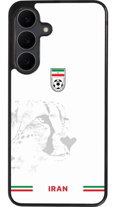 Samsung Galaxy S25 FE Case Hülle - Silikon schwarz Iran 2026 personalisierbares Fussballtrikot