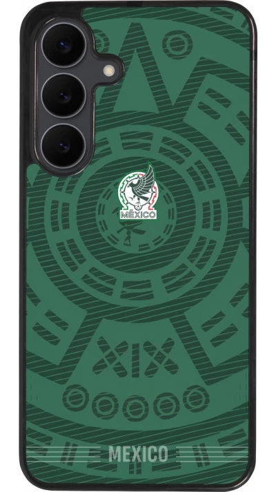 Samsung Galaxy S25 FE Case Hülle - Silikon schwarz Mexiko 2026 personalisierbares Fussballtrikot