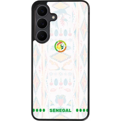 Samsung Galaxy S25 FE Case Hülle - Silikon schwarz Senegal 2026 personalisierbares Fussballtrikot