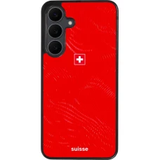 Samsung Galaxy S25 FE Case Hülle - Silikon schwarz Schweiz 2026 personalisierbares Fussballtrikot