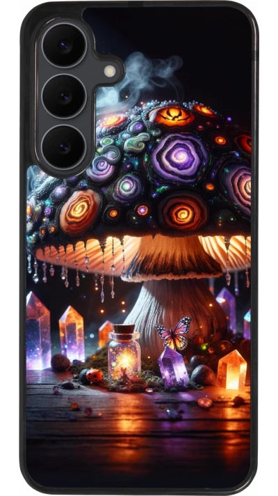 Coque Samsung Galaxy S25 FE - Silicone rigide noir Halloween Potion Magic